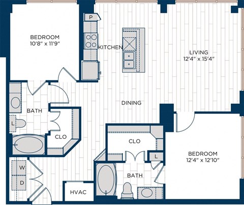 Aura Thirty2 Apartments B4.2 Floor Plan